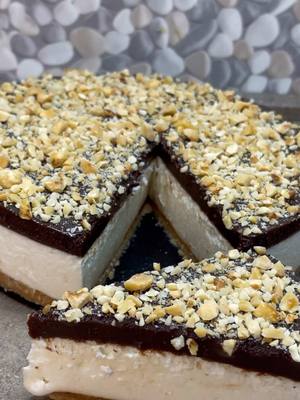 A post by @rafael.nistor on TikTok caption: Nutella cheesecake.