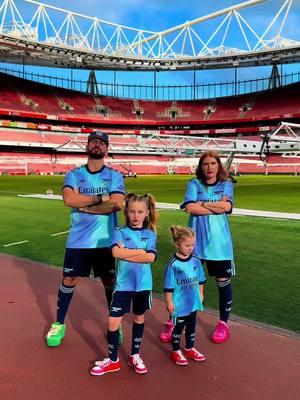 A post by @theldnfamily on TikTok caption: Arsenal Women take on Spurs in the derby—don’t miss it! 🎟️ Get your tickets now, link in bio! #COYG #NorthLondonDerby #WeAreTheArsenal 