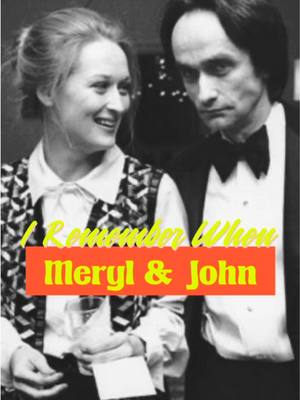 A post by @cultofmegs on TikTok caption: Valentine’s Week Part Two: Meryl Streep & John Cazale #nostalgia #storytime #fyp #viral #romanempire #goldenage #goldenageofhollywood #hollywood #ValentinesDay #merylstreep #johncazale #dongummer #deerhunter 