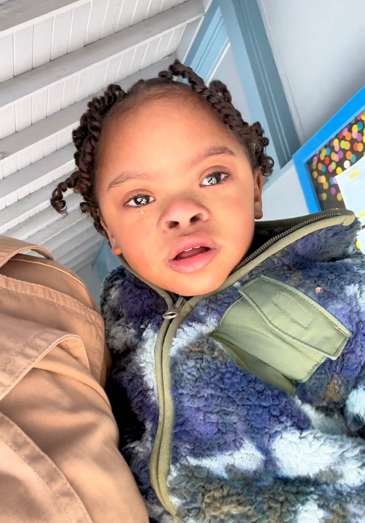 A post by @beautdeeandthebunch on TikTok caption: Picking my baby up from his 1st day of school 😭 #beautiishername #foryoupage #fypシ゚viral #fyp #beautdeeandthebunch 