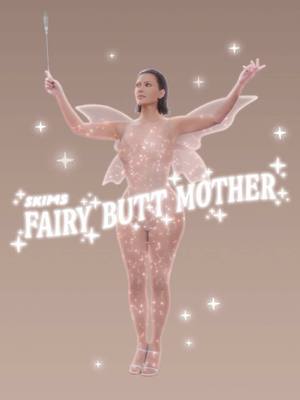 A post by @kimkardashian on TikTok caption: COMING FEB 13: THE ULTIMATE BUTT.  Five years in the making, our Ultimate butt-enhancing solutions will magically make your dream butt appear (no squats required), courtesy of SKIMS Fairy Butt Mother. @SKIMS Drops Thursday, February 13 at 9AM PT / 12PM ET. Get the SKIMS app for early access to shop.