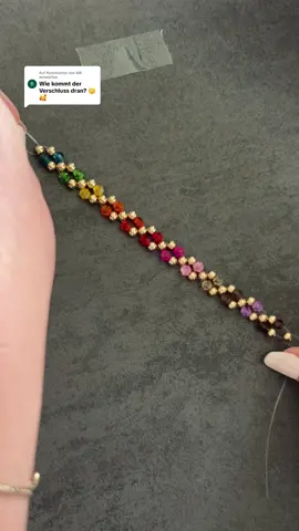 A post by @innava.jewelry on TikTok caption: Antwort auf @MK #tutorial #beads #smallbusiness #handmadejewelry #viral #fyp #fyp #friendshipbracelets #beadsjewelry #handmade #bracelettutorial #makethefriendshipbracelets #stepbystep #tylorswift #braceletmaking #diybracelet #erastour #ttpd #thetorturedpoetsdepartment #swiftie 