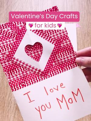 A post by @abcmouse on TikTok caption: Share the love this Valentine's Day with some easy kid friendly crafts! #ValentinesDay #crafts #DIY