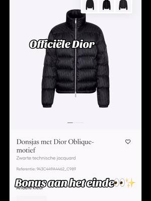 A post by @mootje20081 on TikTok caption: De prijsverschil tussen de officiële Dior en ONE1SAVE Dior. Link in bio 🔗 (one1save.com) #fyp #dior #one1save  (ONE10SAVE) 10% korting Wees snel. 💨 