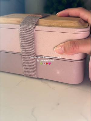 A post by @lizamarie_ on TikTok caption: UN NUEVO LUNCH BOX 🩷🩷🩷 #lunch #mealprep #asmr #asmrsounds #lunchtime #beige 