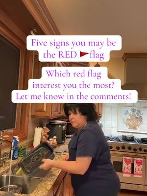 A post by @bigpsychicmamma on TikTok caption: 🚩 are you the red flag? 🚩                   Have you been noticing that potential Partners seem to lose interest quickly when dating you?         Number 1-overly controlling tries to dictate their partners actions, friendships or personal time. Constantly checks their phone or social media. Number 2-extreme jealousy and insecurity becomes easily threatened by interactions with others and needs constant reassurance and validation number 3- constant drama and gossiping always involved in conflict with friends family and coworkers and talks negatively about others including exes which may indicate on resolved baggage number 4-unrealistic relationship expectations expect a fairytale romance without effort or compromise wants their partner to just know what they need without communicating and number 5- love bombing and then withdrawing overwhelmed their partner with excessive attention early on and then suddenly becomes distant or uninterested creating instability 