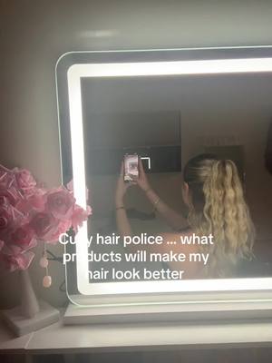 A post by @brreeeannaa on TikTok caption: All i put in it is water 🥲 #curlyhair #help 