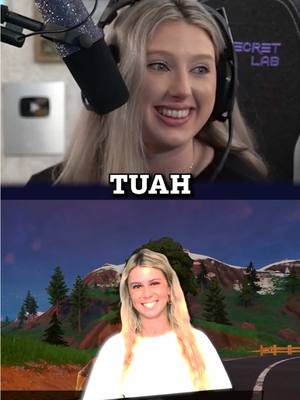 A post by @happyhappygaltv on TikTok caption: He Thought I was Hailey Welch! #fortnite #fortniteclips #gaming #GamerGirl #fortnitefunny 