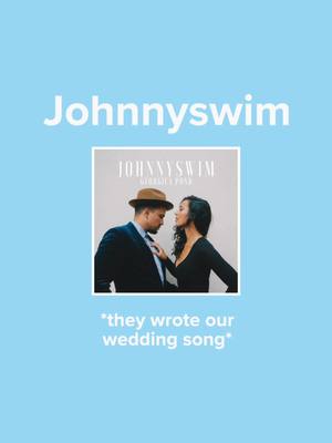 A post by @unplanned_podcast on TikTok caption: They wrote our wedding song: The @johnnyswim interview #unplannedpodcast @matt_and_abby