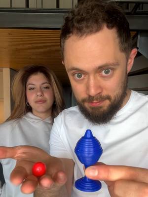 A post by @lucagallone on TikTok caption: She ruined my trick AGAIN 😡