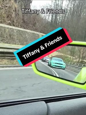 A post by @ayki_23 on TikTok caption: Tiffany & Friends … #fyp #dodgechallenger #v8 #carlover 