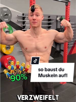 A post by @thegeneticone on TikTok caption: So einfach brauchst du Muskeln im Fitness, Fitnessstudio auf! #fitness #bodybuilding #lustig #diät #aufbau #muskelaufbau 