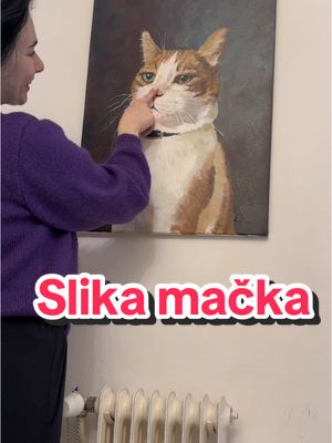 A post by @ninaskocak on TikTok caption: Poklon iz snova made by @atelier.sanne 😍  #tiktokbalkan #dizajninterijera #renovation #ninaskocak #kucniljubimac #cat #mačka #storytime 