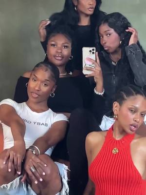 A post by @fannita on TikTok caption: I love being surrounded by beautiful black women 😫😫