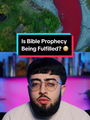 A post by @nikkeswani on TikTok caption: Rivers Turning Red Globally Spark Biblical Apocalypse Fears 😳😱 … #christiantiktok #Jesus #God #bible #fyp