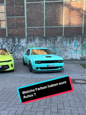 A post by @ayki_23 on TikTok caption: Welche Farben haben eure Autos ? Schreibt mal in die Kommis ✅