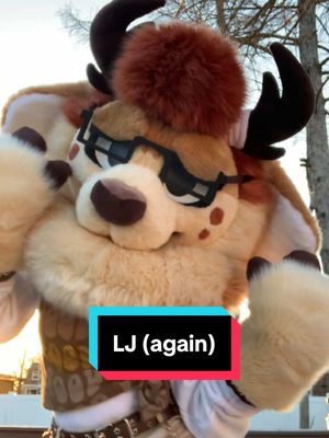 A post by @caprikki on TikTok caption: I love his antlers. LJ is a commission for antideerpressents on insta. #fursuit #furryfandom #furryfyp #fursuitmaker #fursuits #furriesoftiktok #deerfursuit #furry #fursuiter #fursuitcommission 