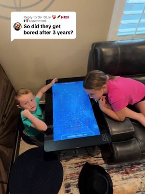 A post by @seanbryant on TikTok caption: Replying to @Dv DLry ❤️‍🩹🪶🇨🇦🇺🇸🇲🇽 they are still playing the #arcade1up #gametable 3 years later! We can’t wait for them to release an upgraded model with better graphics,improved touch, and faster processor. #familygamenight #familyfun #gameroom