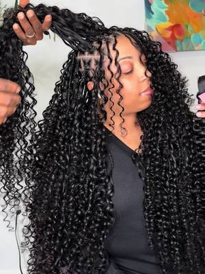 A post by @boraluxuryhair on TikTok caption: 🔥🔥🔥🔥🔥🔥🔥 Visit borabraids.com/shop to purchase human hair #boraborabraids #bohostyle #fyp #trending #borabraids #njhairstylist #njbraider #viral #bohobraids 