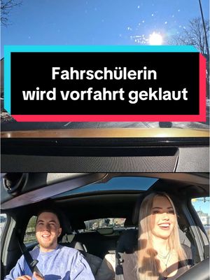 A post by @mustafahrlehrer on TikTok caption: RESPEKTVOLL IN DEN KOMMENTAREN BLEIBEN ‼️ Wie gut schlägt sich die Fahrschülerin? 🤗 @𝓁𝑒𝑜𝓃𝒾 #fahrschule #fahrprüfung #fahrlehrer #fahrschüler #fahrstunde #fahrschülerin #mustafahrlehrer #führerschein #fahren 