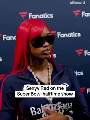 A post by @sexyyred314 on TikTok caption: I’m just a girl! #sexyy #fyp #sexyyred #Super Bowl 