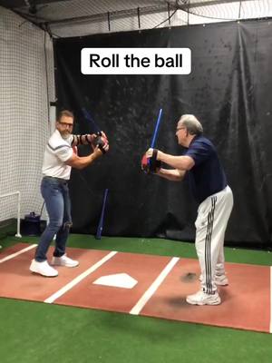 A post by @teachermanhitting on TikTok caption: Roll the ball