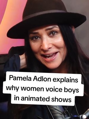 A post by @jimjcummings on TikTok caption: Why women voice boys in cartoons 🤯 Full ep of @Toon'd In! with Jim Cummings with Pamela Adlon is out now! Link in bio. Powered by @fourfingerdiscounttv  #jimcummings #pamelaadlon #voice #voiceactor #voiceacting #voiceover #cartoon #90s #rugrats #disney #nickelodeon #podcast #toondin