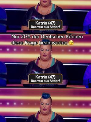 A post by @1prozentquiz on TikTok caption: Wer wusste die Antwort? 🙋‍♀️ 👉 „Das 1% Quiz – Wie clever ist Deutschland?“ – jederzeit streamen auf Joyn und donnerstags um 20:15 Uhr auf SAT.1. #das1prozentquiz #whattowatch