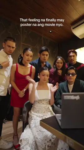 A post by @kimberlysuechiu on TikTok caption: That feeling na may poster na ang movie nyo!!!! #harvardtrend #fyp #MyLoveWillMakeYouDisappear #March26 