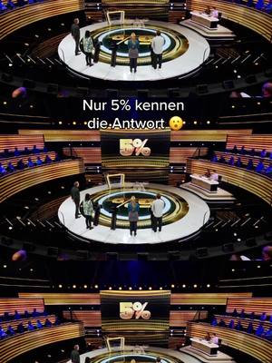 A post by @1prozentquiz on TikTok caption: Nur 5% der Deutschen können diese Frage beantworten…🤯👉  "Das 1% Quiz – Wie clever ist Deutschland?“ – jederzeit streamen auf Joyn und donnerstags um 20:15 Uhr auf SAT.1. #das1prozentquiz #whattowatch