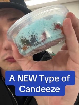 A post by @candeezeco on TikTok caption: We launched a new type of candy… so grab your box while you still can! #livestream #SmallBusiness #gushers #freezedriedcandy 