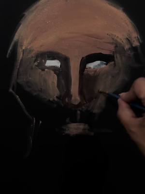 A post by @makeupmag77 on TikTok caption: My last painting 🤩🧑🏽‍🎨 every wrinkles tells a story 🫶🏽🤎 #teammakeupmag #Art #artist #fyp #foryou 