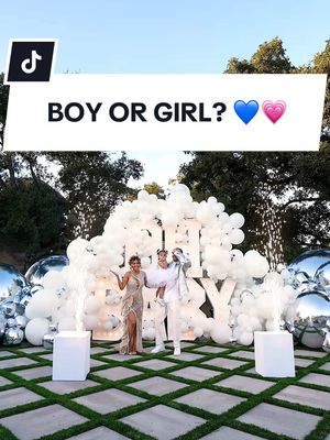 A post by @lianev on TikTok caption: Benjamin Baby #2 is??? Announcing the gender tomorrow! Do you think we’re having a boy or girl? 🩵💗