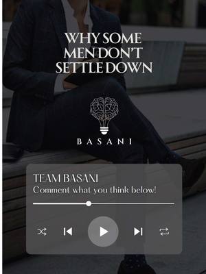 A post by @teambasani on TikTok caption: Why some men don’t settle down! . . . . . #basani #sumedh #thoughtcast #sumi #sumedhbasani