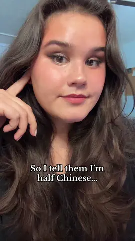 A post by @illymlin15 on TikTok caption: Both of my cousins on my dad’s side are half as well, and we’ve been in this kinda odd-informal-game-competition of who gets the most out of pocket response 😅😭😂 #wasian 