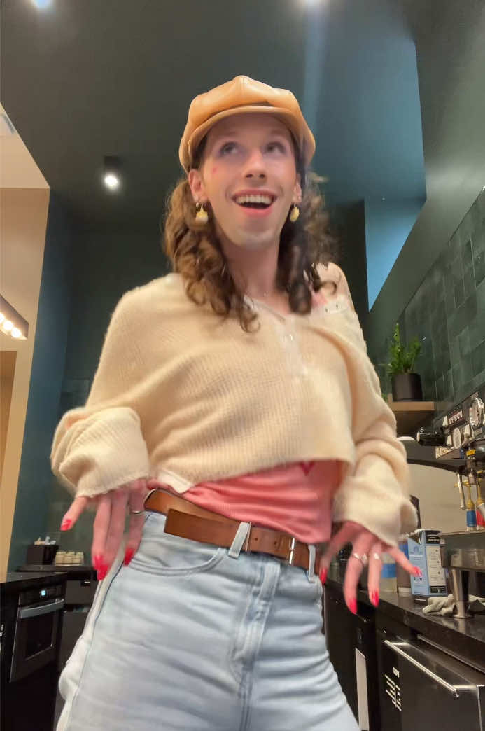 A post by @codalimarcus on TikTok caption: Do I get a C- 🤭✨💝 @zoifishh ✌🏻 #nosoybailarina #perobailo #mwah #fkatwigs 😻