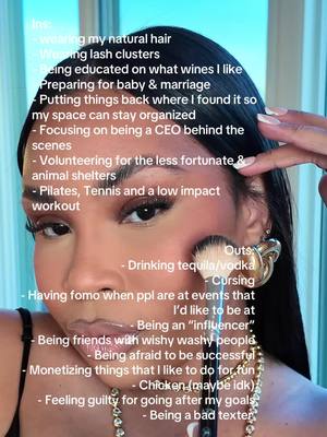 A post by @aaliyahjay on TikTok caption: Things I’m doing different for 2025