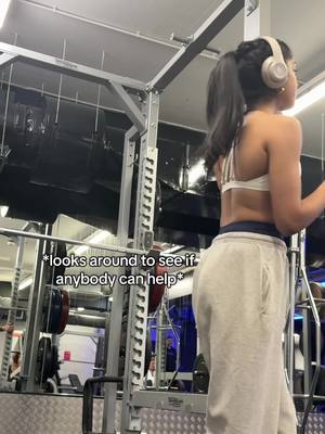 A post by @sandsxfitness on TikTok caption: trying something new and being a beginner again lowkey felt daunting but i was so proud of myself 😭 #fyp #GymTok #browngymgirl #girlswholift #gymcommunity #gymshark @Gymshark ad