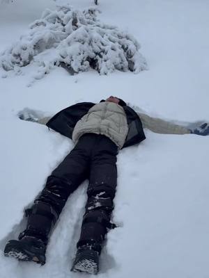 A post by @argellegomez on TikTok caption: Messy with the snow #snowfall #wintervibes #fypシ #canada #ofwincanada🇨🇦🇵🇭 #buhaycanada #messytiktok #fypage 