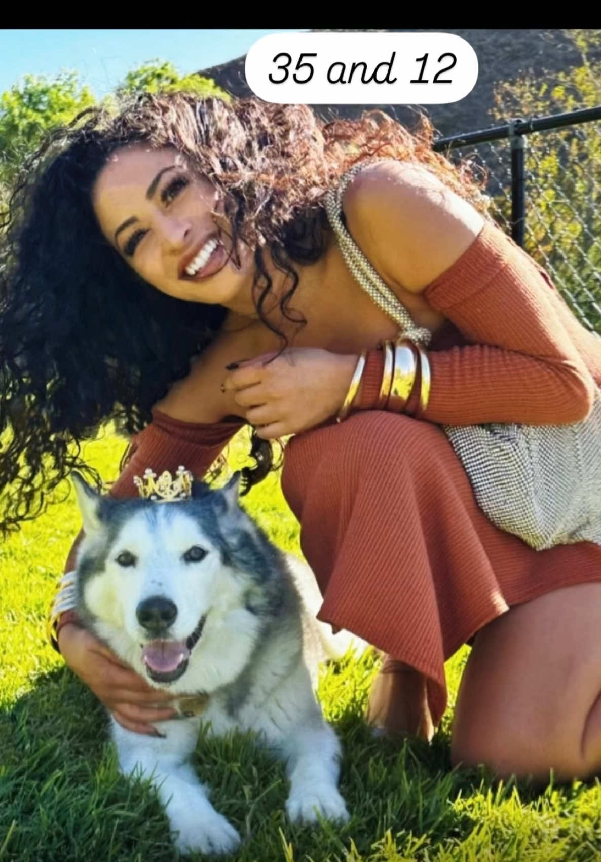 A post by @ on TikTok caption: In honor of Misha’s (very belated) birthday 💕🐶#husky 