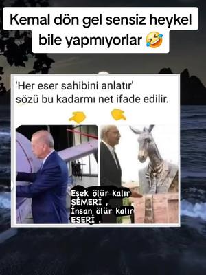 A post by @vatangozlu_nefer on TikTok caption: #kemalkılıçdaroğlu #heykel #chp #receptayyiperdoğan #turkislambekcileri #hasbinefer #fyp #viral #iha #siha #baykar 