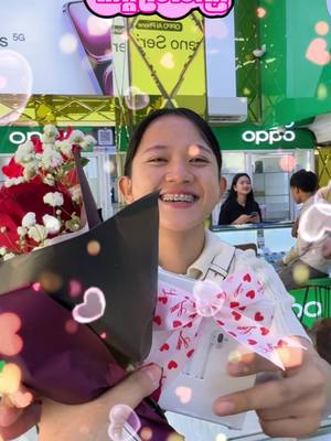 A post by @snmobile168 on TikTok caption: ក្តីស្រលាញ់ដ៏ស្មោះសពី SN Mobile សាខាស្ទឹងមានជ័យ 🎀💖 Happy Valentine’s Day ✨ 