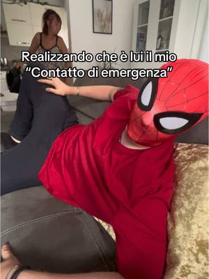 A post by @hyu_goth on TikTok caption: Spuderman di quartiere 
