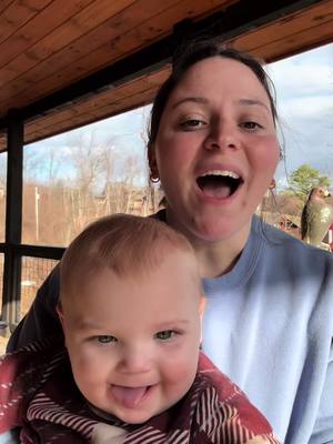 A post by @shawtgal49 on TikTok caption: Thank you Alyson & Miquel for inviting us to stay in your beautiful cabin and thank you to all of you watching which allows us to reap the benefits of a social media platform ❤️