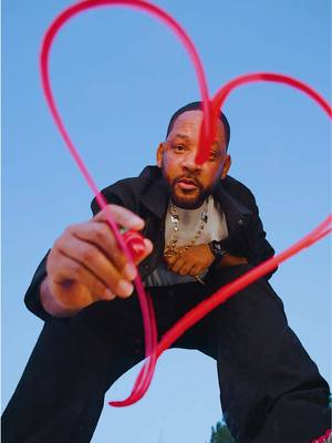 A post by @willsmith on TikTok caption: Happy Valentine’s Day y’all!! 🫶🏾 I dropped a new track to celebrate… “First Love” with @India Martinez and @Marcin out now :) 🎥: @Jas Davis 