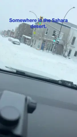 A post by @ on TikTok caption: A normal day in Montreal. #fyp #viralvideo 