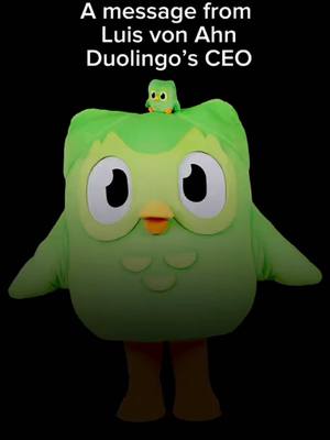 A post by @duolingo on TikTok caption: Duo’s streak on earth has ended, but not his legacy. #RIPDuo #RIPEveryone