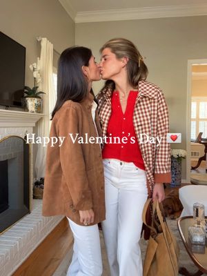 A post by @lundenandolivia on TikTok caption: @Sézane will you be our valentine? ❤️ #sezane 