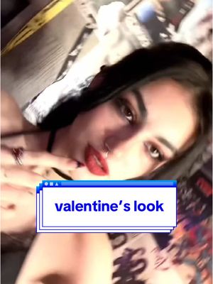 A post by @danieladelamorr_ on TikTok caption: HAPPY VALENTINE’S DAY TRIPULANTES DE LA OSCURIDAD!!! Yo ando enfermita :( Así que hoy descansaré, pero les traigo un look perfecto para estos días sin perder el estilo jeje🤭 Los amo!❤️ #metal #metalhead #metalmusic #rock #rockstar #rockstyle #grwm #makeup #makeuplook #altmakeup #monsterhigh #viral #viralvideos #maquillaje 