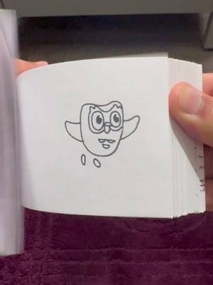 A post by @edjcontreras on TikTok caption: RIP @Duolingo owl | #flipbook
